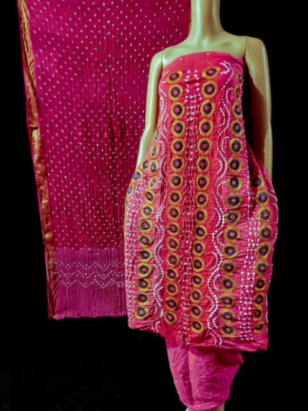 PURE BANDHEJ SALWAR KAMEEZ